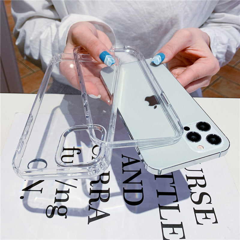 Transparent Phone Case For iPhone