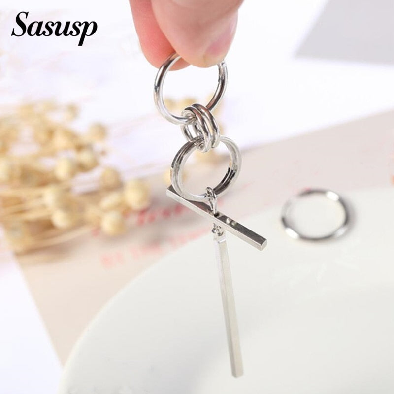 Circle Earrings for Men Punk Style of Bang Boys BTS-049 Kpop