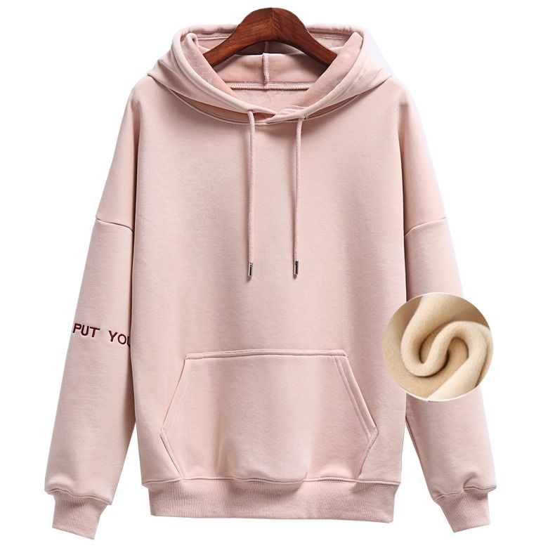 Hooded Sweatshirts Thick Fleece Hoodies Autumn