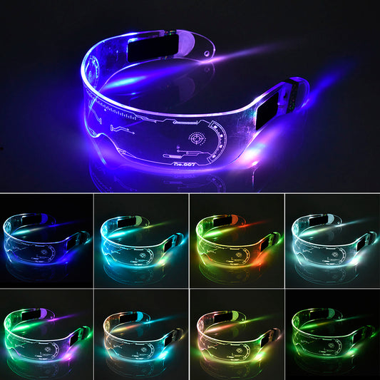 LED Luminous neon Glasses
