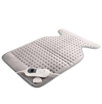 Soft Microplush Neck and Shoulder Wrap Heating Pad Electric Auto Shut Off Body Warmer Back Pain Relief