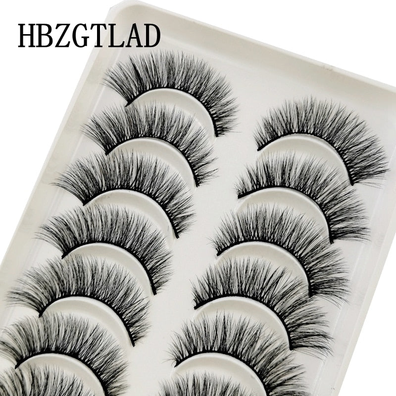 41 Styles 10 pairs natural long 3D mink false eyelashes