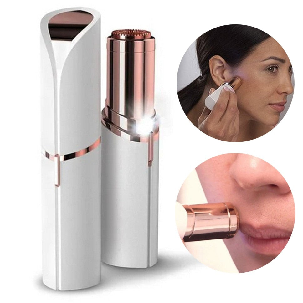 2022 Epilator Face Hair Removal Lipstick Shaver Electric Eyebrow Trimmer