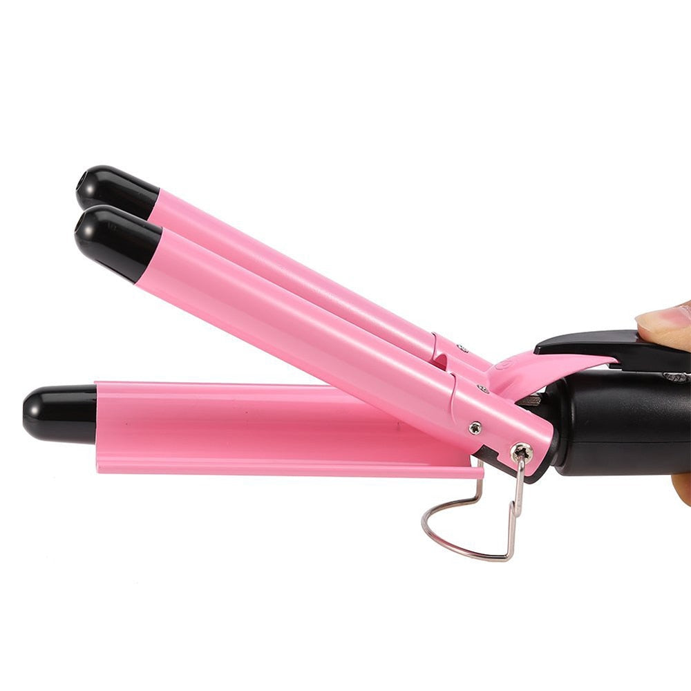 Barrel Hair Curler Crimp Big Wave Hair Styling Tools Wand Curl Machine Corrugation for Hair