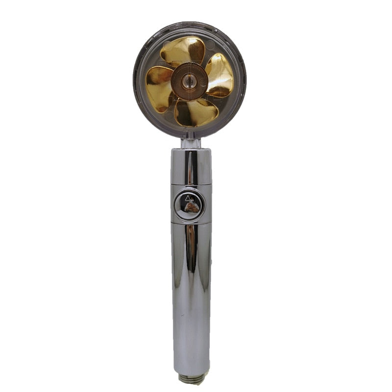 Shower Head Water Saving Flow 360 Degrees with High Pressure spray Nozzle Bathroom Accessories