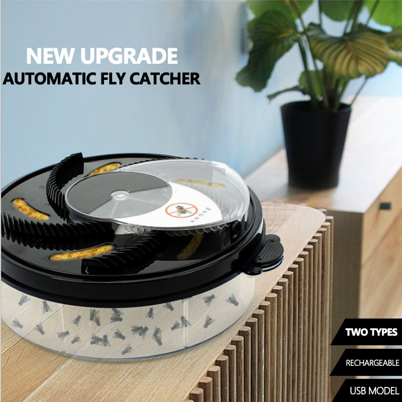 Electric Flycatcher USB Automatic Anti Fly Electronic Fly Trap