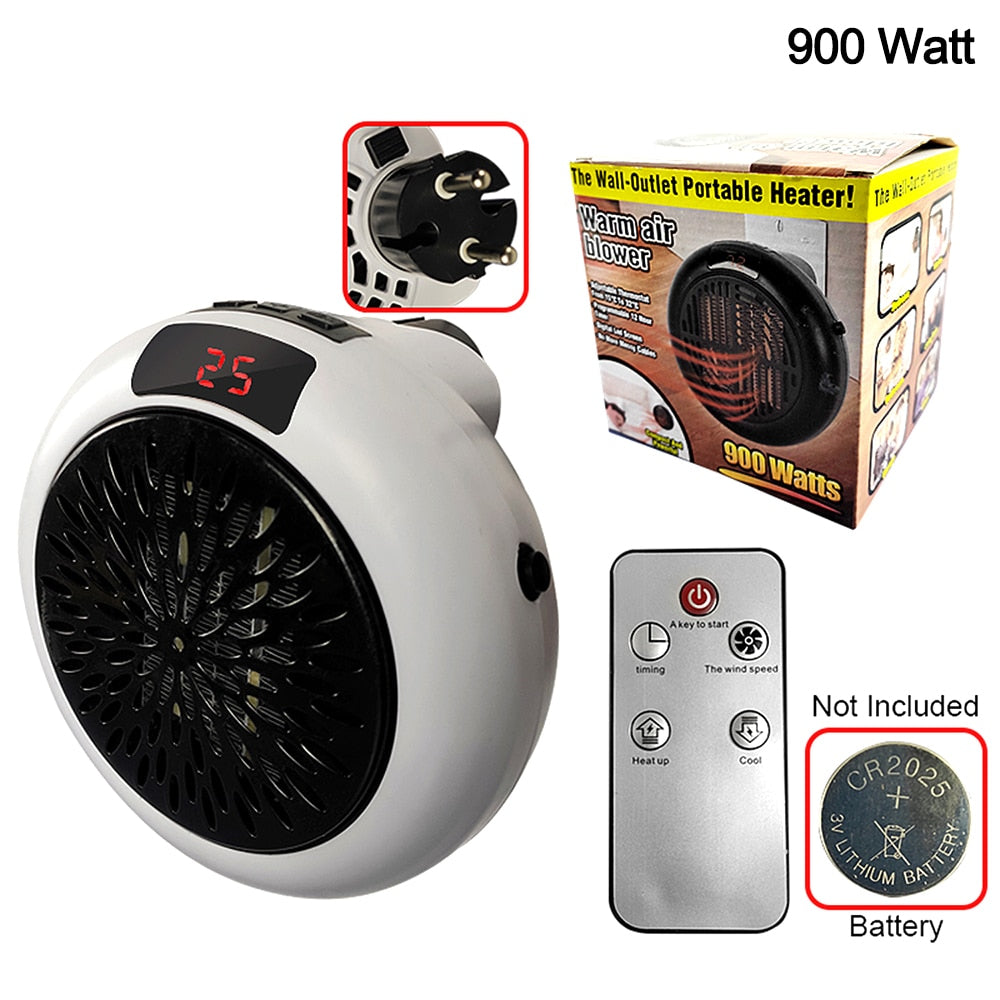 500W Winter Electric Fan Heater 110V/220V Radiator Hand Warmer Machine