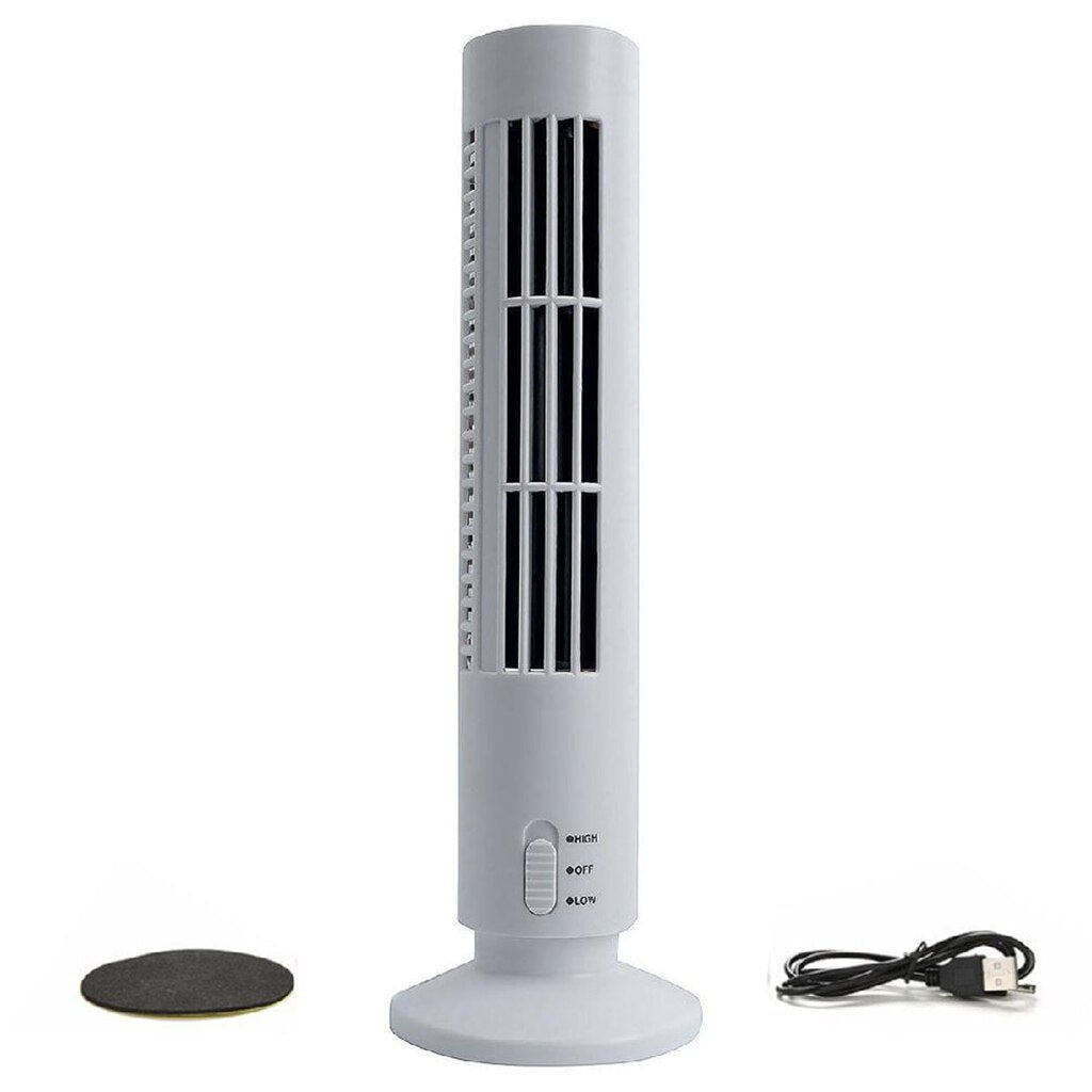 Portable Air Cooler Fan Desktop Personal Mini Cooling Air Conditioner