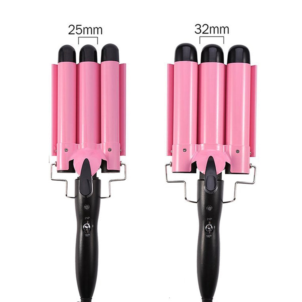 Barrel Hair Curler Crimp Big Wave Hair Styling Tools Wand Curl Machine Corrugation for Hair