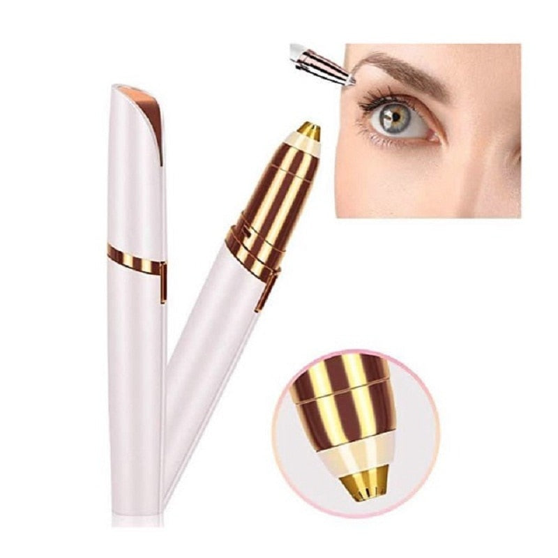 Women Electric Eyebrow Trimmer Hair Removal Epilator painless razor