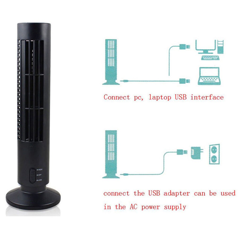 Portable Air Cooler Fan Desktop Personal Mini Cooling Air Conditioner