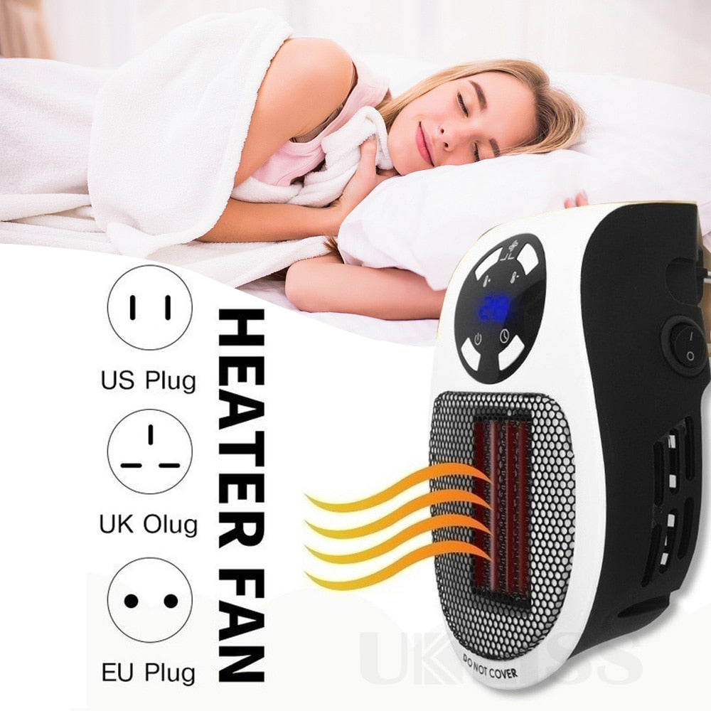 500W Winter Electric Fan Heater 110V/220V Radiator Hand Warmer Machine