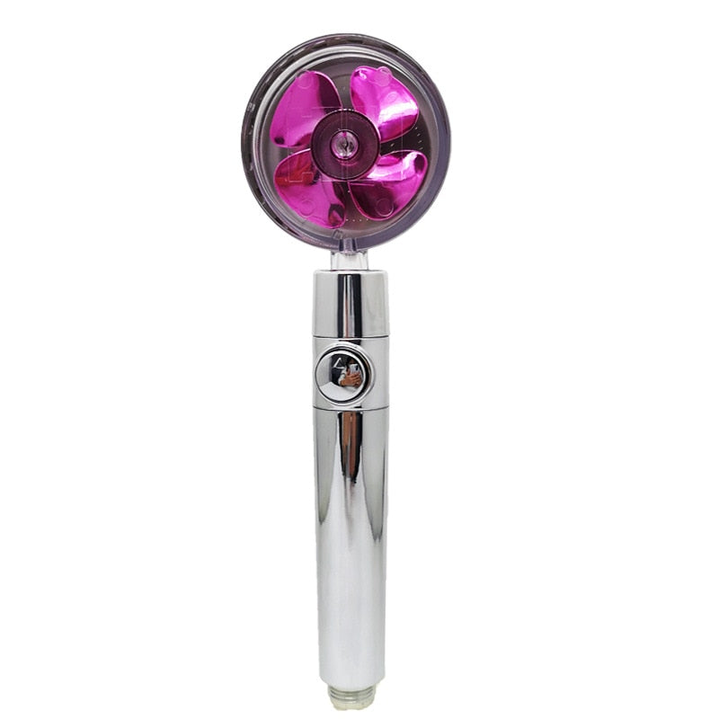 Shower Head Water Saving Flow 360 Degrees with High Pressure spray Nozzle Bathroom Accessories