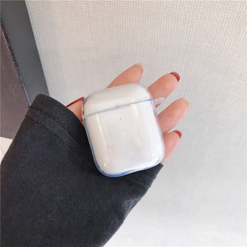 White Glossy Pearl Bracelet Keychain Earphone case For Apple Airpods 1 2 Pro 3 Wireless with Headset Box Cover