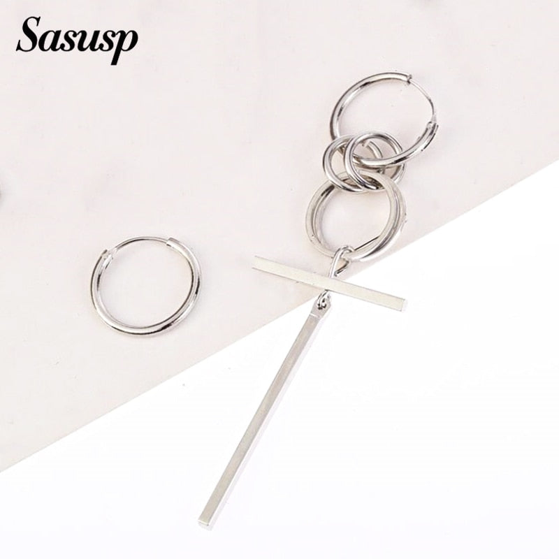 Circle Earrings for Men Punk Style of Bang Boys BTS-049 Kpop