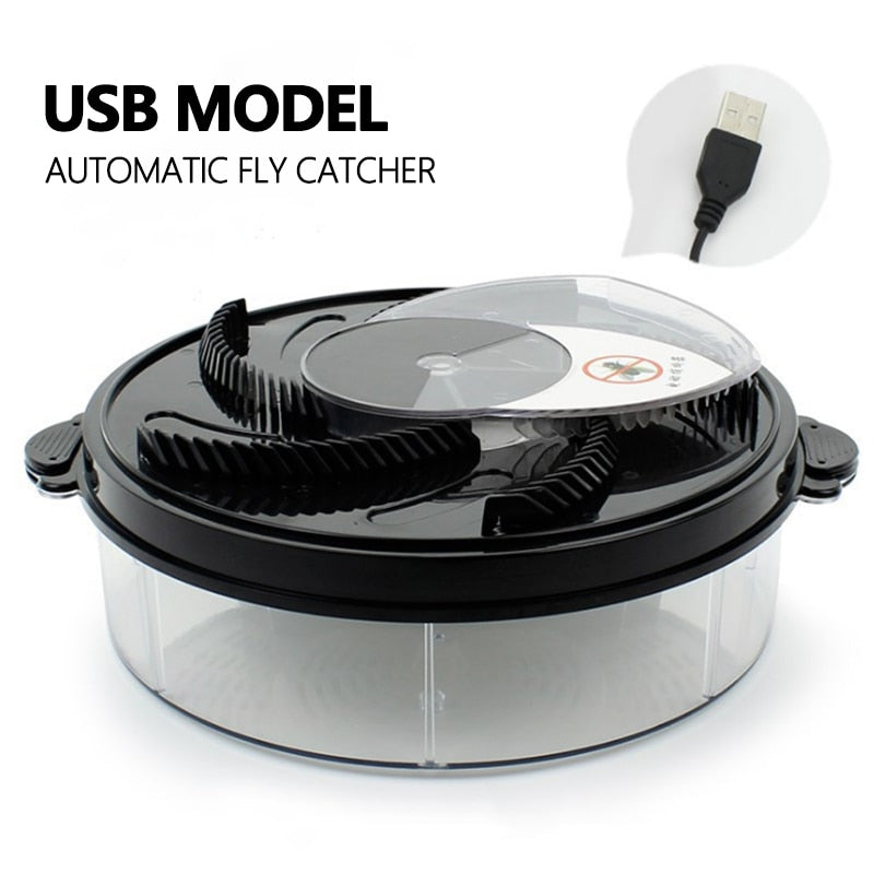 Electric Flycatcher USB Automatic Anti Fly Electronic Fly Trap