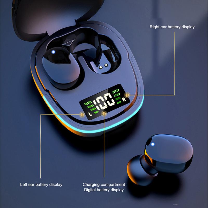 2022 TWS Bluetooth 5.1 Earphone G9S Digital Display Headset