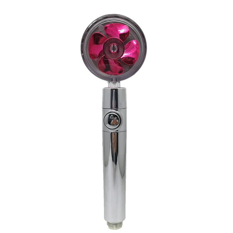 Shower Head Water Saving Flow 360 Degrees with High Pressure spray Nozzle Bathroom Accessories