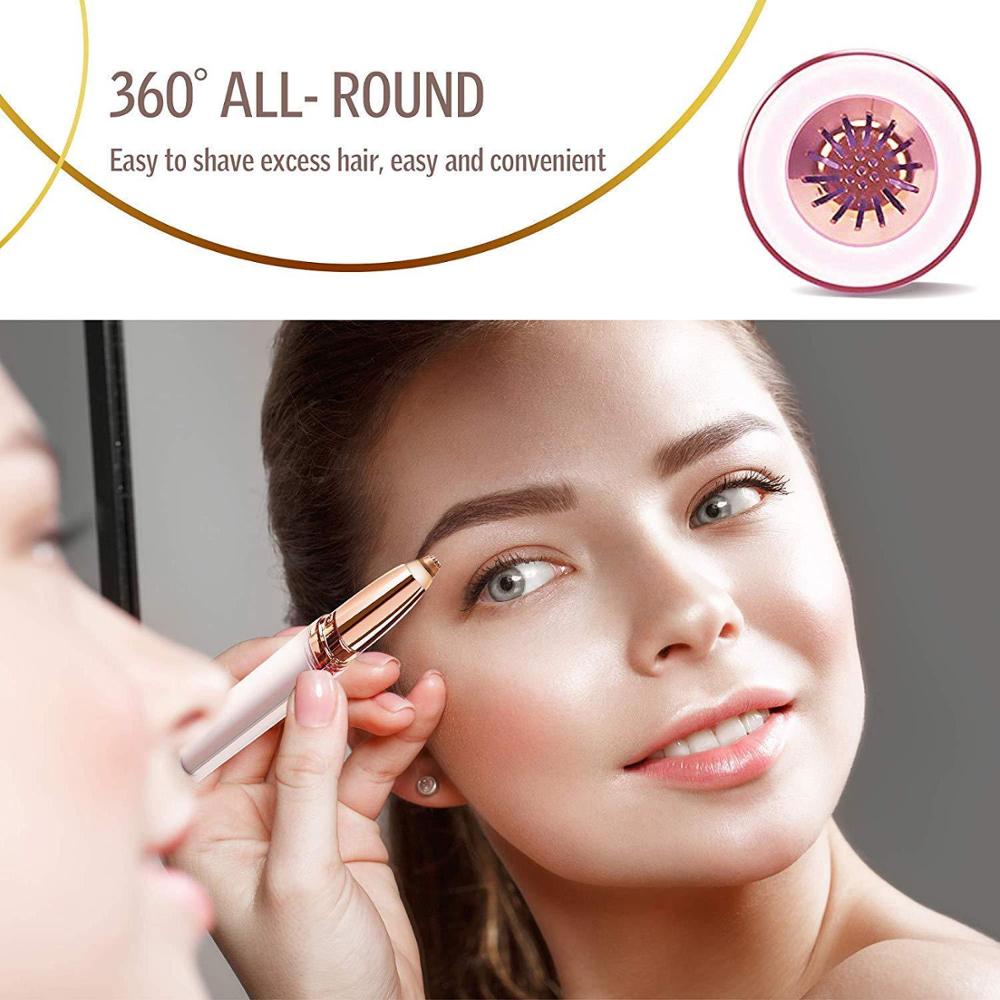 Women Electric Eyebrow Trimmer Hair Removal Epilator painless razor