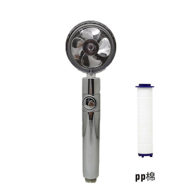 Shower Head Water Saving Flow 360 Degrees with High Pressure spray Nozzle Bathroom Accessories