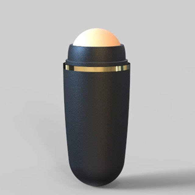 Face Oil Absorbing Roller Natural Volcanic Stone Massage