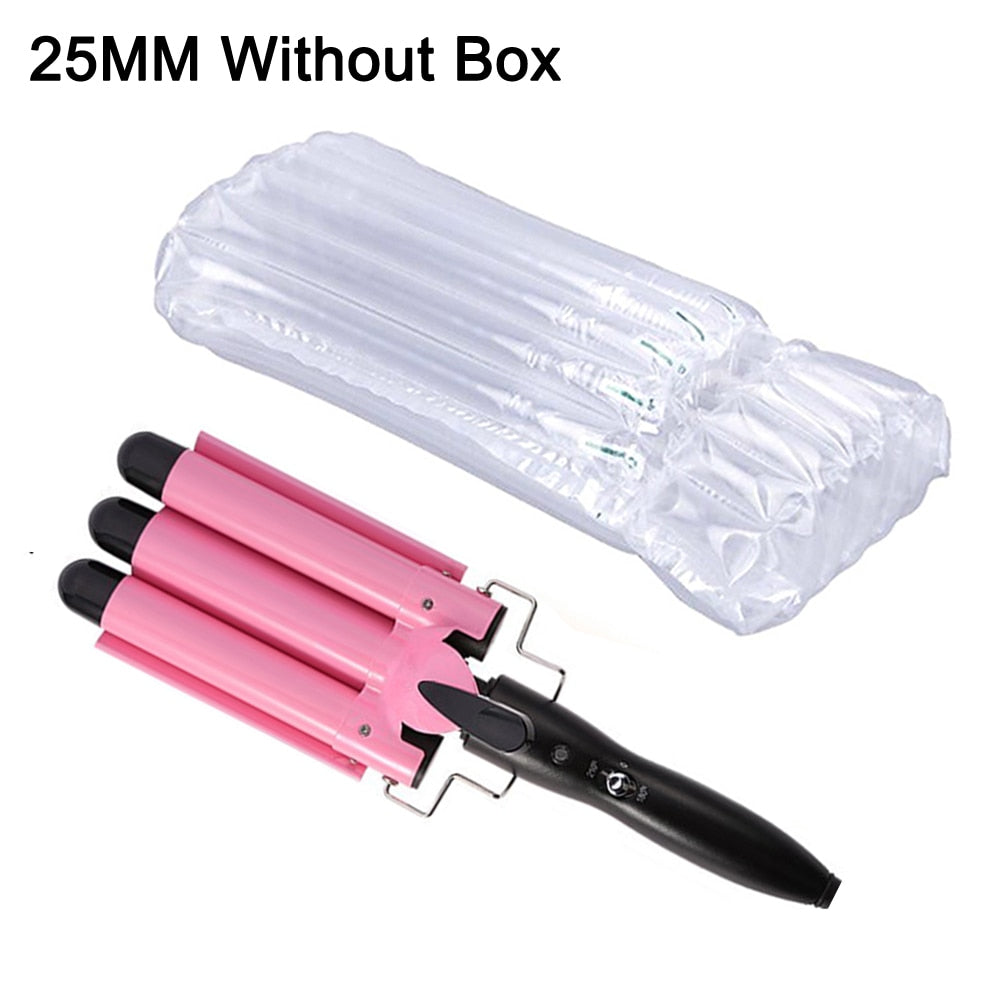 Barrel Hair Curler Crimp Big Wave Hair Styling Tools Wand Curl Machine Corrugation for Hair