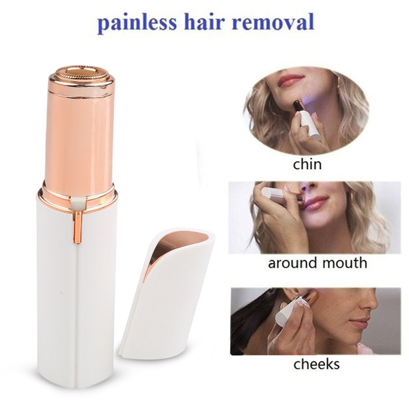2022 Epilator Face Hair Removal Lipstick Shaver Electric Eyebrow Trimmer
