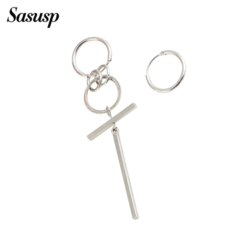 Circle Earrings for Men Punk Style of Bang Boys BTS-049 Kpop