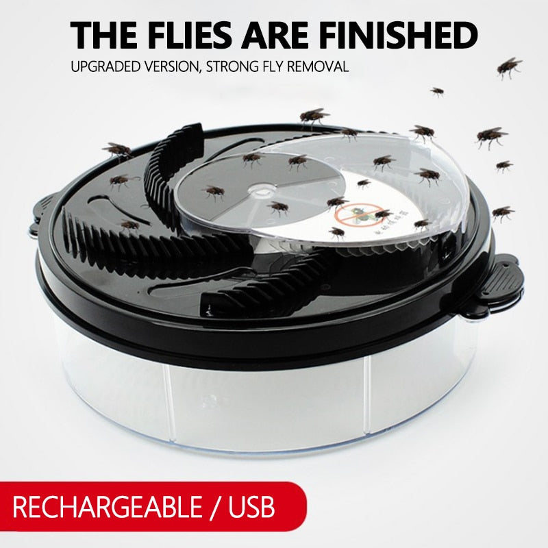 Electric Flycatcher USB Automatic Anti Fly Electronic Fly Trap