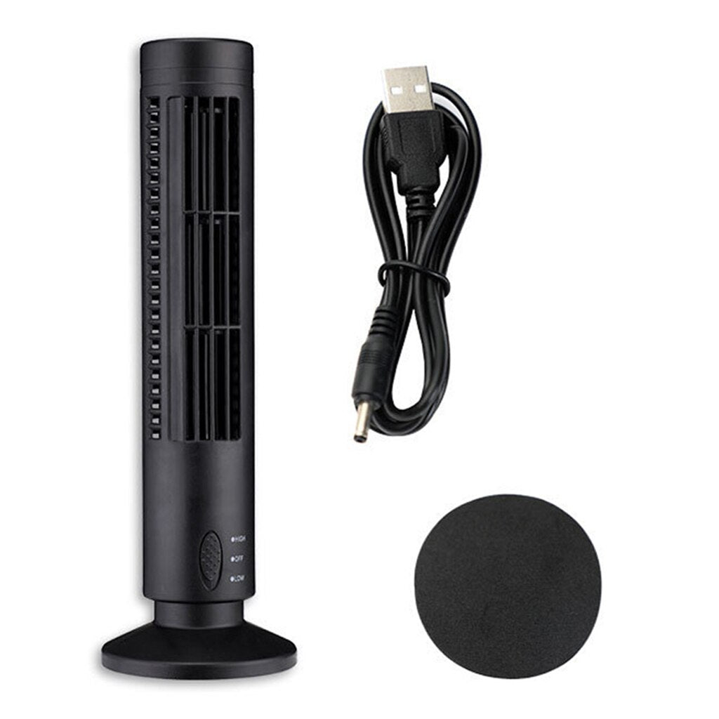Portable Air Cooler Fan Desktop Personal Mini Cooling Air Conditioner