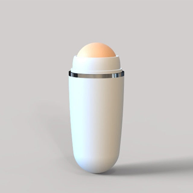 Face Oil Absorbing Roller Natural Volcanic Stone Massage