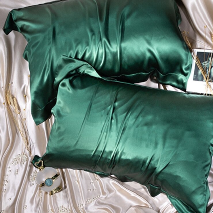 100% Pure Silk Pillowcase Queen King Size