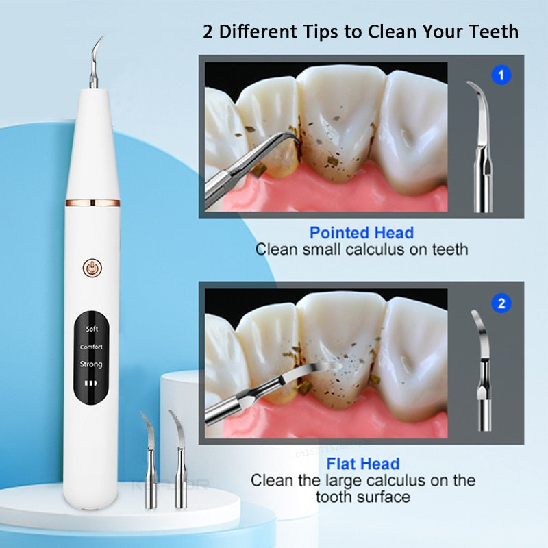 Sonic Dental Calculus Scaler Oral Teeth Tartar Remover