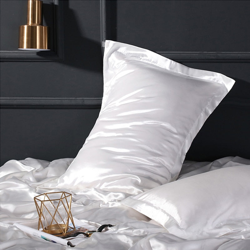 100% Pure Silk Pillowcase Queen King Size