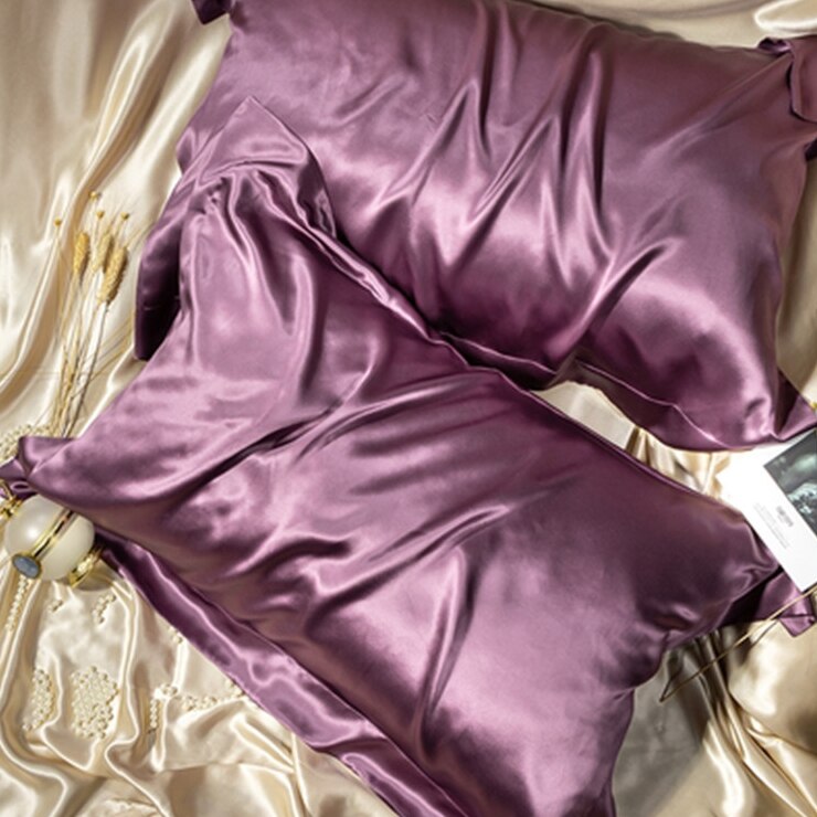 100% Pure Silk Pillowcase Queen King Size