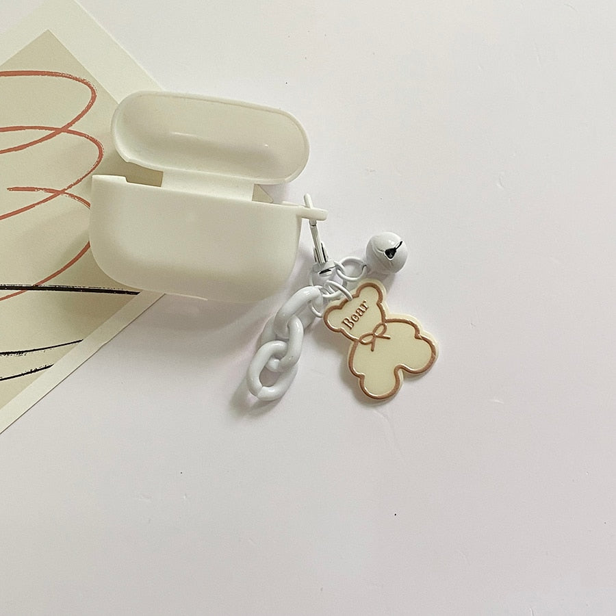 AirPods Pro Case Peach Pendant keyring headphone case