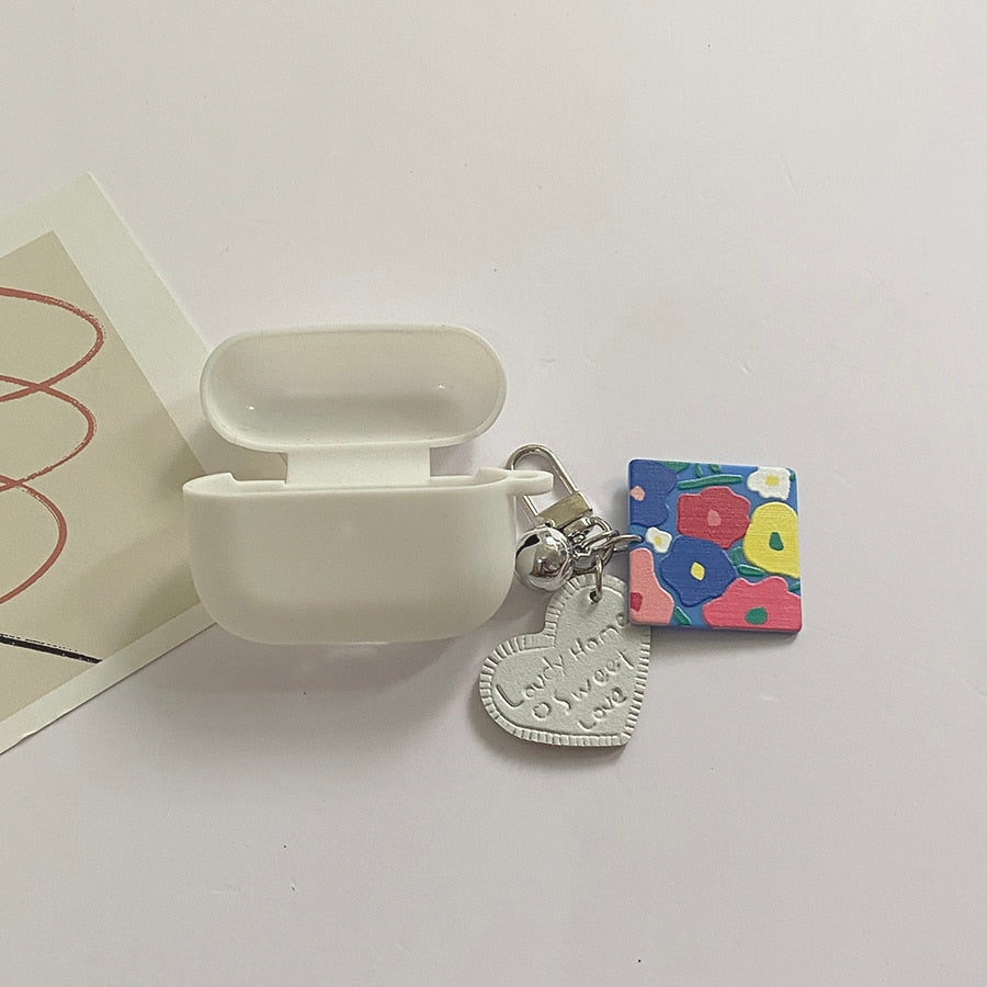 AirPods Pro Case Peach Pendant keyring headphone case