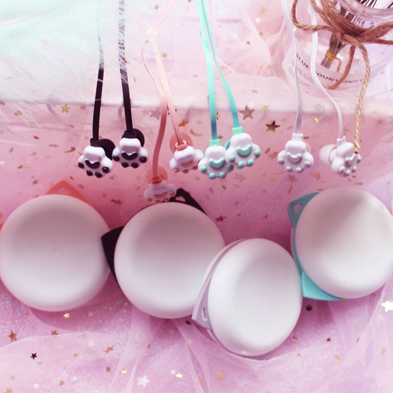 Childs Earphone Cute with Microphone for IPhone Samsung Xiaomi