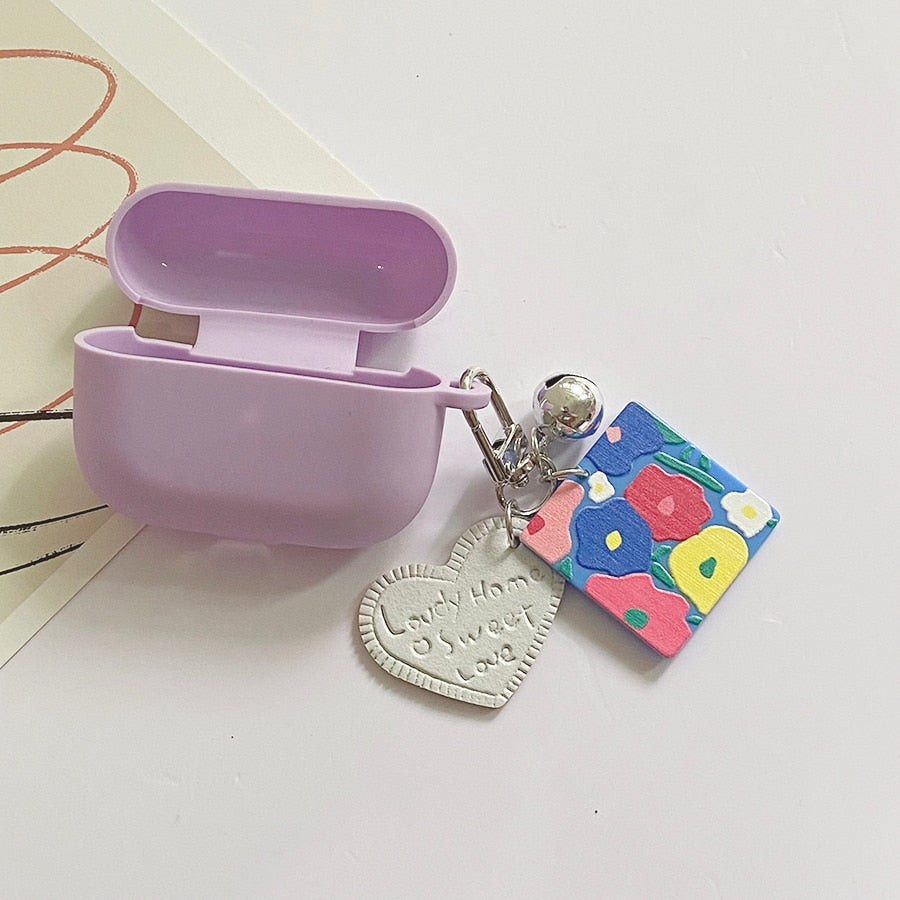 AirPods Pro Case Peach Pendant keyring headphone case