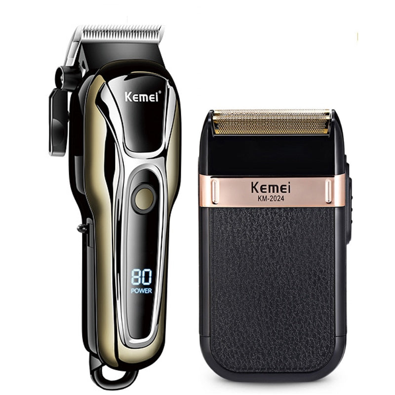Kemei Clipper Electric Hair Trimmer for men Electric shaver professional barber trimmer