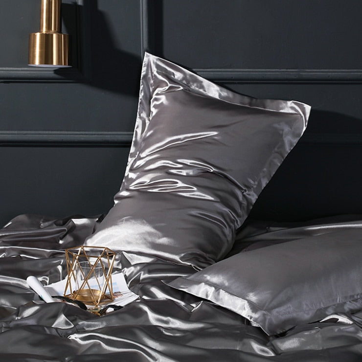 100% Pure Silk Pillowcase Queen King Size