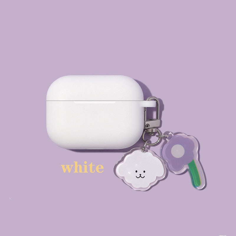 AirPods Pro Case Peach Pendant keyring headphone case