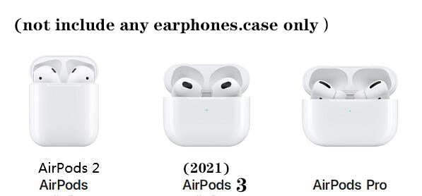 AirPods Pro Case Peach Pendant keyring headphone case