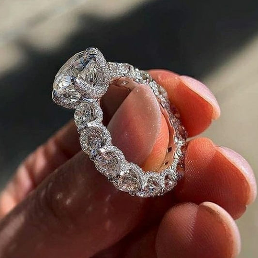 Luxury Vintage Retro Silver