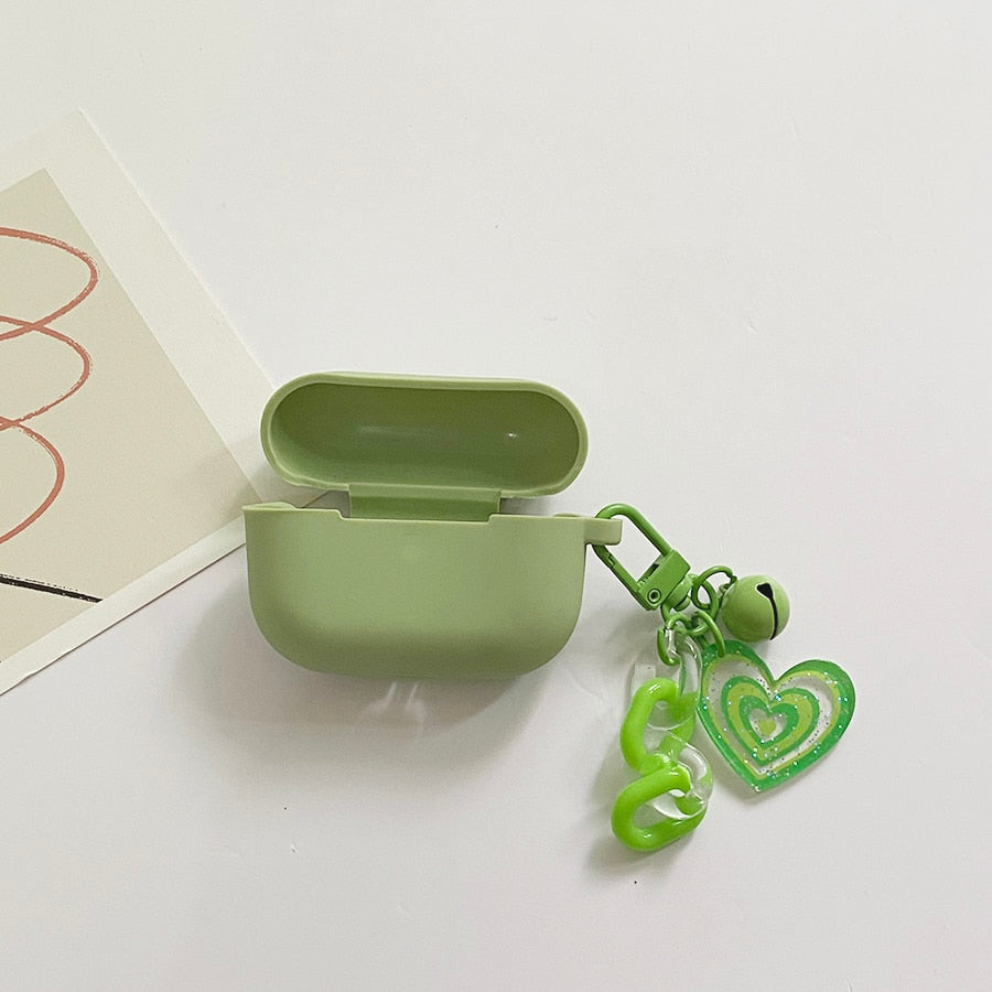 AirPods Pro Case Peach Pendant keyring headphone case
